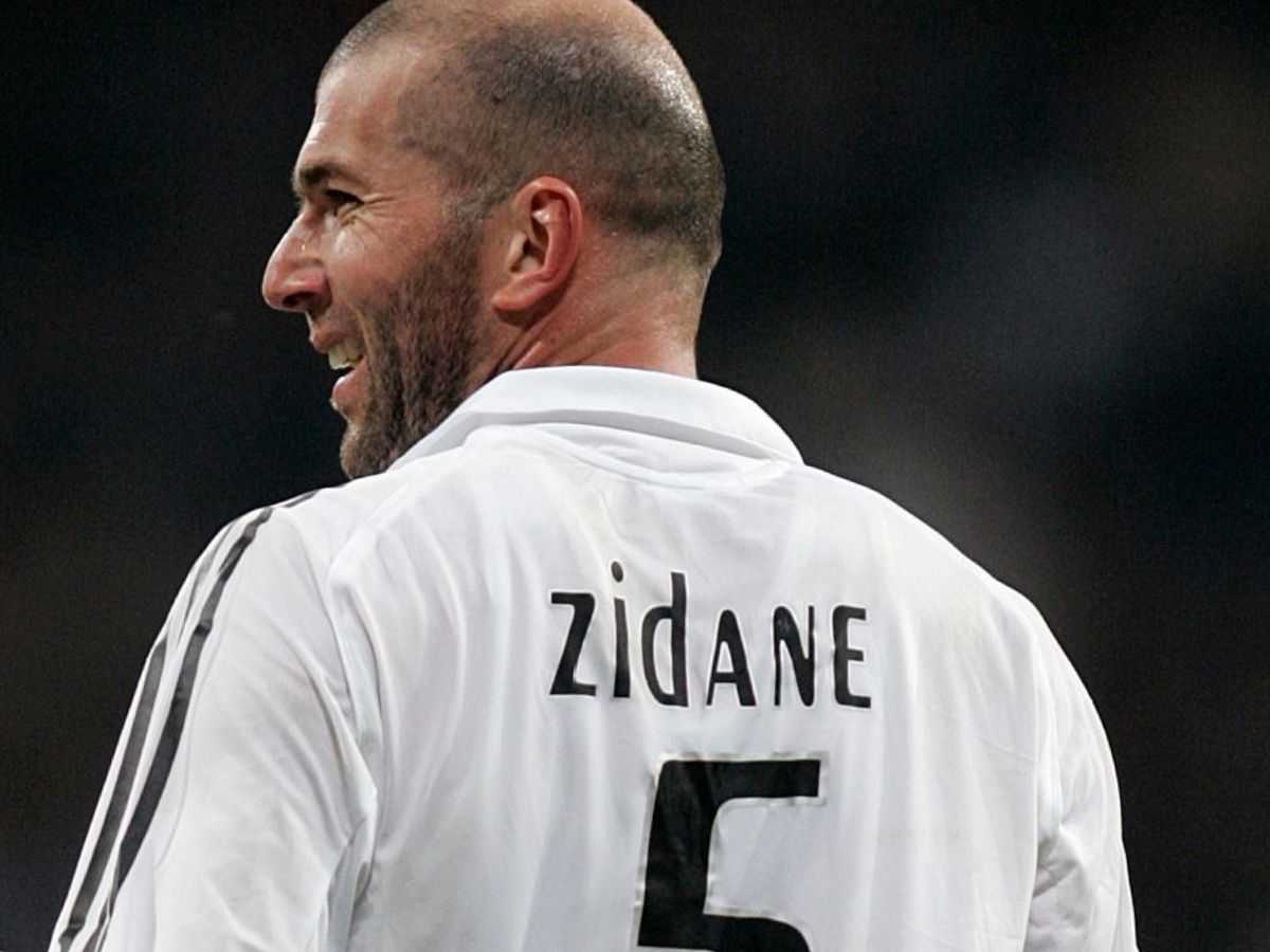 Zidane jugador de futbol