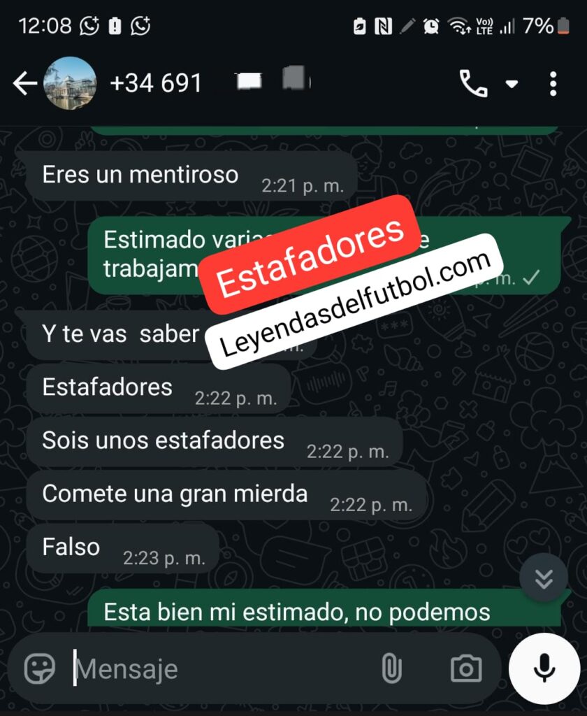 Estada de leyendasdelfutbol.com 2